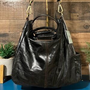 HOBO Sheila Bag Satchel Shoulder Black